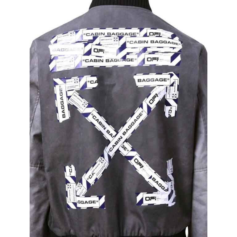 Off-White オフホワイト SLIM BOMBER JACKET スリムボンバー Off-White オフホワイト SLIM BOMBER JACKET スリムボンバー