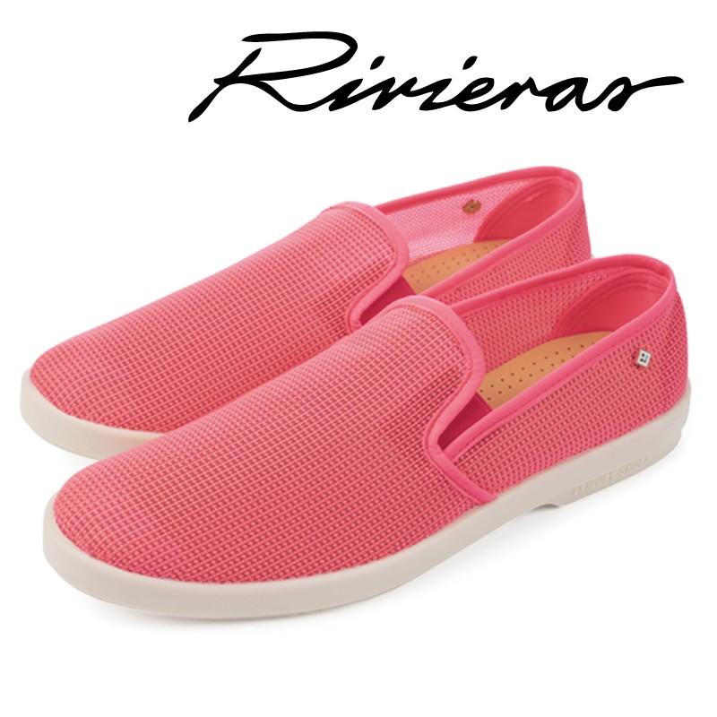 最安値に挑戦 Rivieras スペイン発の大人気スニーカーブランド リビエラ 19年春夏 レディース メンズ スリッポン ローズ Rose Recif シューズ Savannah Osc Com