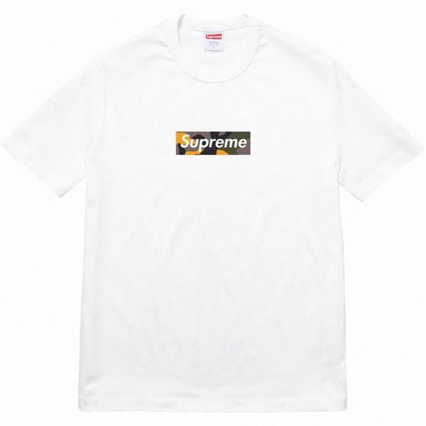17aw 希少 SUPREME ブルックリン オープン記念 カモ ボックス ロゴ