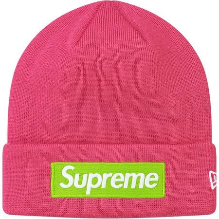 Supreme シュプリーム 2017 18年秋冬 帽子 New Era Box Logo Beanie Magenta ロゴ Www Mohmmadiyon Com