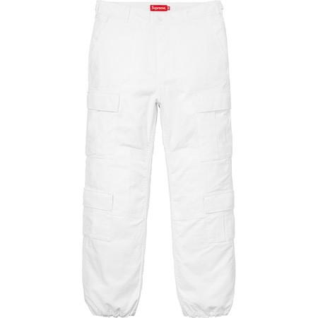 Supreme 2018年春夏 Cargo Pant カーゴパンツ ホワイト