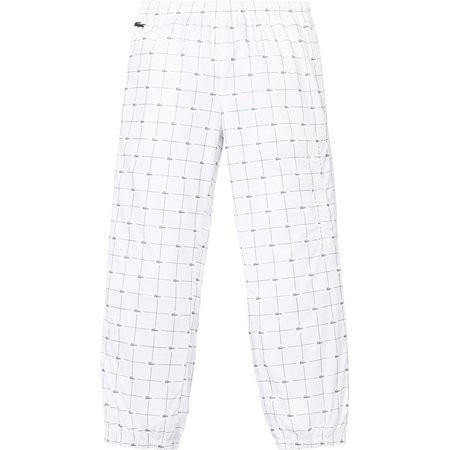 lacoste nylon track pants