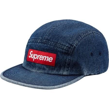 割引お買い得 Supreme 2018年春夏 Denim Camp Cap キャップ デニム