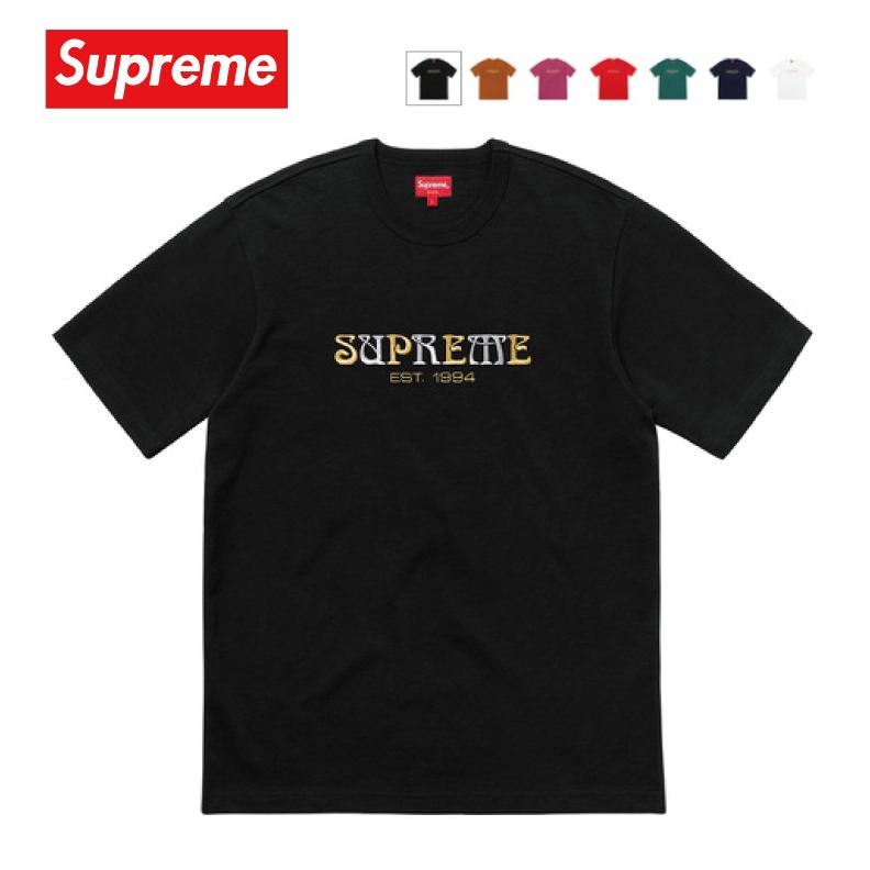 Supreme シュプリーム Nouveau Logo Tee Tシャツ 2018-2019年秋冬  :sup-item-0503:fashionplate Yahoo!ショップ - 通販 - Yahoo!ショッピング
