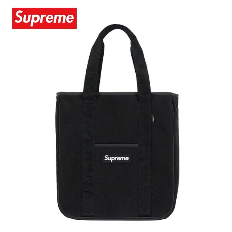 Supreme シュプリーム Polartec Tote Bag バッグ トートバッグ ブラック 2018-2019年秋冬 :sup-item