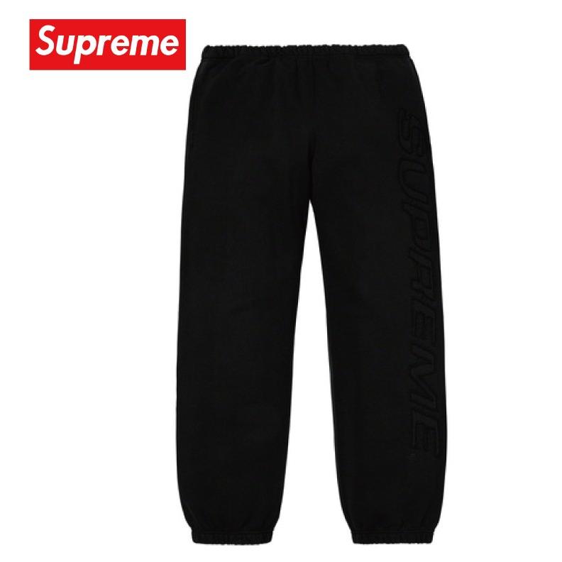 Supreme シュプリーム Set In Logo Sweatpant パンツ ブラック 2019年春夏