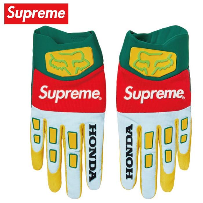 Supreme シュプリーム Honda Fox Racing Gloves グローブ 2019-2020年 