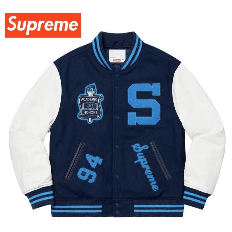 カウンター活動 - SUPREME TEAM VARSITY JACKET シュプリーム