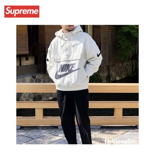 supreme nike leather jacket