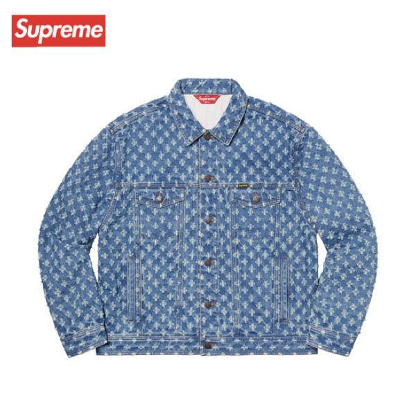 Supreme Hole Punch Denim Trucker Jacket 2020SS シュプリーム ホール Supreme Hole Punch Denim Trucker Jacket 2020SS シュプリーム ホール