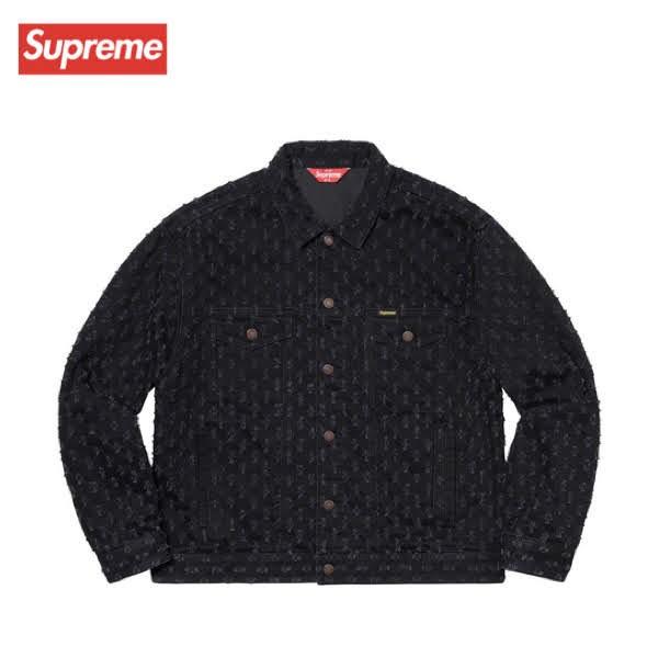 Supreme Hole Punch Denim Trucker Jacket 2020SS シュプリーム ホール Supreme Hole Punch Denim Trucker Jacket 2020SS シュプリーム ホール