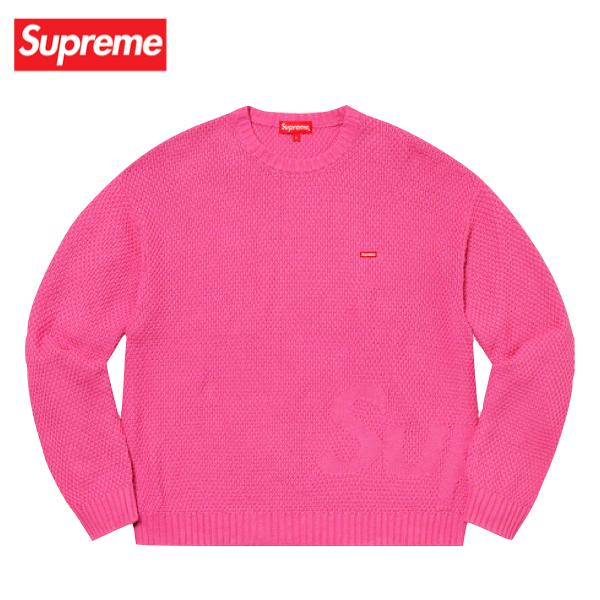 5colors】Supreme Textured Small Box Sweater 2020AW シュプリーム