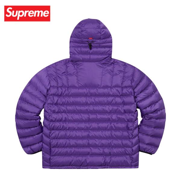 4colors】Supreme Micro Down Half Zip Hooded Pullover 2020AW 