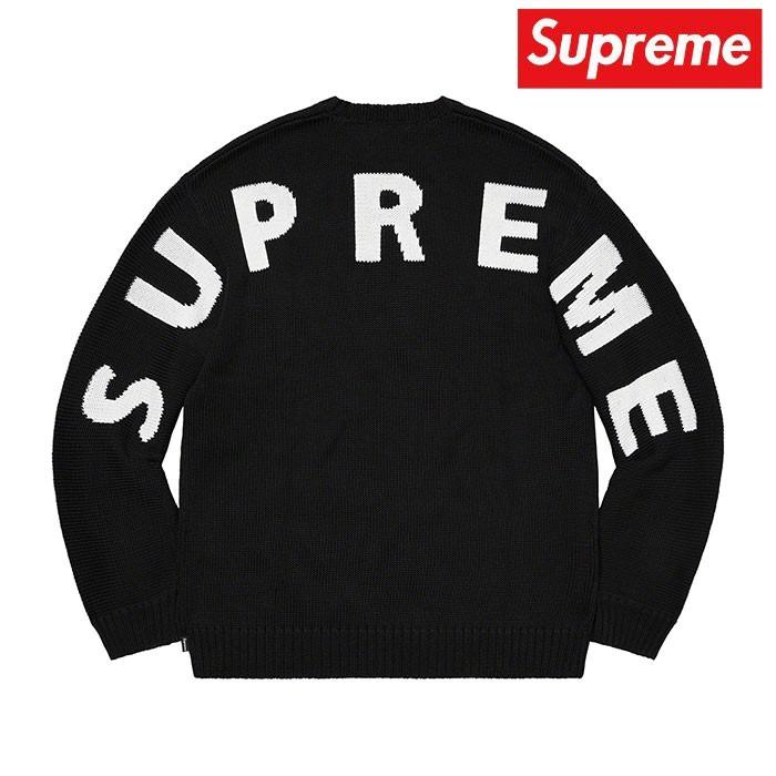 Supreme シュプリーム Back Logo Sweater バック ロゴ セーター ブラック 2020年春夏新作 :sup-item