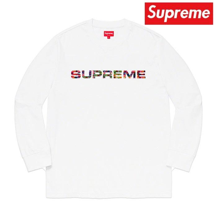 安い Supreme シュプリーム Meta Logo L S Top 長袖tシャツ ホワイト 年春夏 50 Off Www Sunshineeducationgroup Com