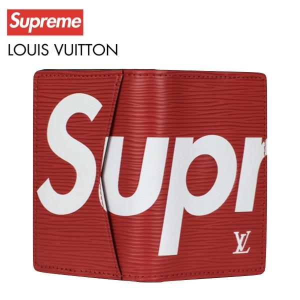 Louis Vuitton X Supreme Pocket Organizer Epi Red ルイ ヴィトン シュプリーム コラボ ロゴ 二つ折りカードケース レッド エピ Vitton Sup Item 0024 Fashionplate Yahoo ショップ 通販 Yahoo ショッピング