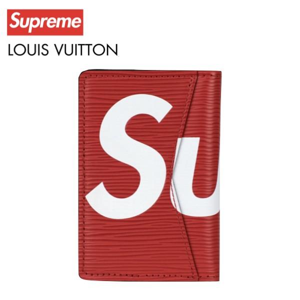 Louis Vuitton x Supreme Pocket Organizer Epi Red ルイ・ヴィトン 