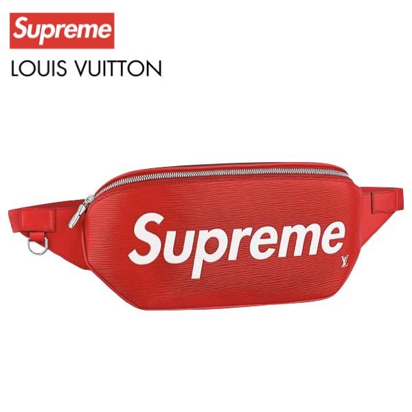 Louis Vuitton x Supreme Bumbag Epi Red ルイ・ヴィトン シュプリーム コラボ ロゴ バムバッグ ウエスト