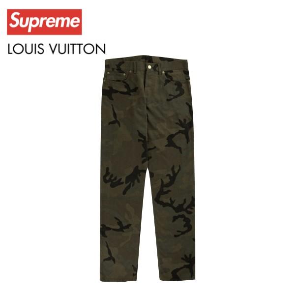 Supreme x Louis Vuitton Jacquard Denim 5-Pocket Jeans ルイ Supreme x Louis Vuitton Jacquard Denim 5-Pocket Jeans ルイ