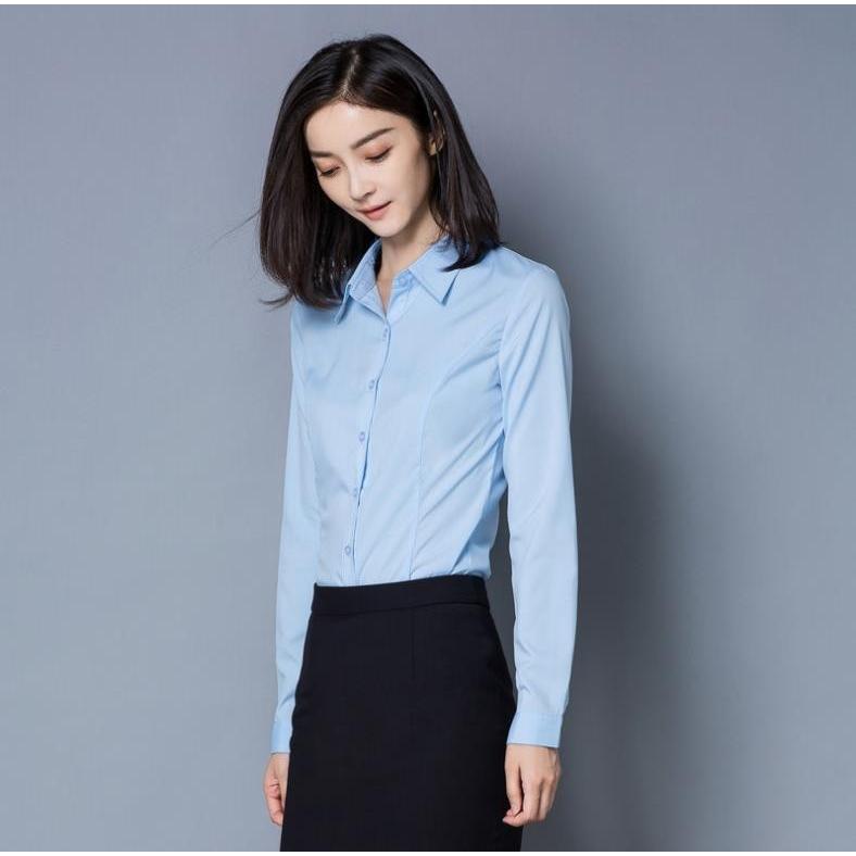 シャツ ブラウス レディース トップス ビジネス オフィス 長袖 ｙシャツ フォーマル ホワイト スーツ スーツインナー リクルート 就活 Ol 代引不可 Qjl1 流行リズム 通販 Yahoo ショッピング