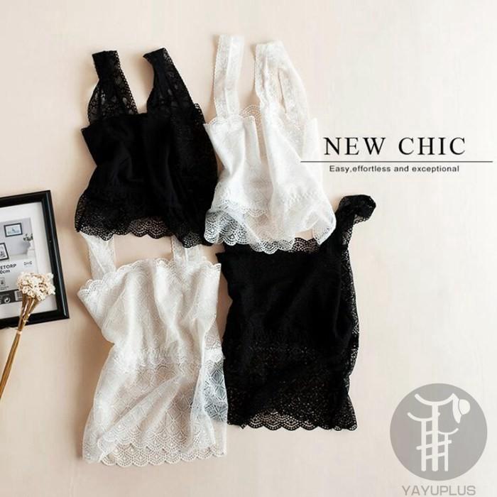 レース インナー 総レース キャミソール タンク タンクトップ 2タイプ選べる トップス 無地 下着 肌着 セクシー シースルー 送料無料 代引不可 Tfmy02 流行リズム 通販 Yahoo ショッピング