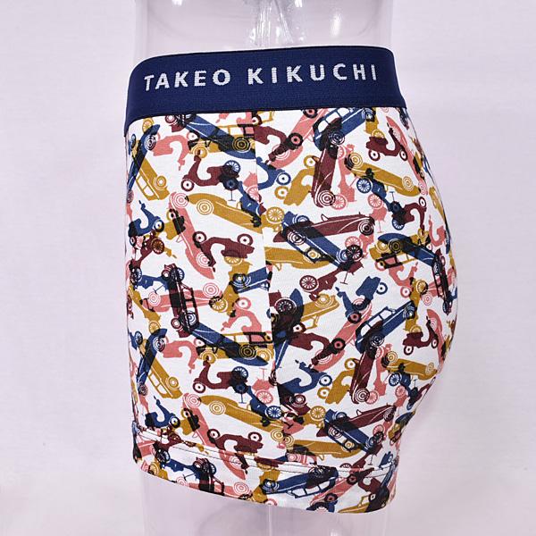 タケオキクチ TAKEO KIKUCHI メンズ バイシクル柄ボクサーブリーフフィットスタイル フライス前開きボクサー パンツ LL 2L XL ビッグサイズ 通常販売価格:4400円｜fashionspace-yokoya｜05