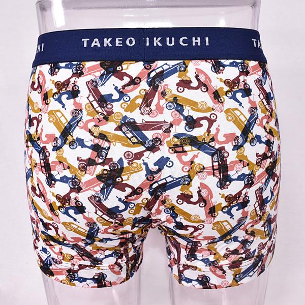 タケオキクチ TAKEO KIKUCHI メンズ バイシクル柄ボクサーブリーフフィットスタイル フライス前開きボクサー パンツ LL 2L XL ビッグサイズ 通常販売価格:4400円｜fashionspace-yokoya｜06