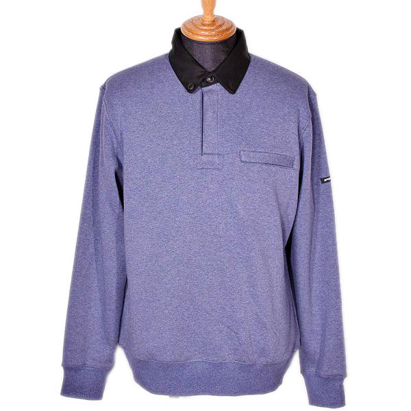 マックレガー McGREGOR メンズ 裏起毛胸ポケット付ポロトレーナー ポロシャツ (アウトレット50%OFF)半額 通常販売価格:18700円