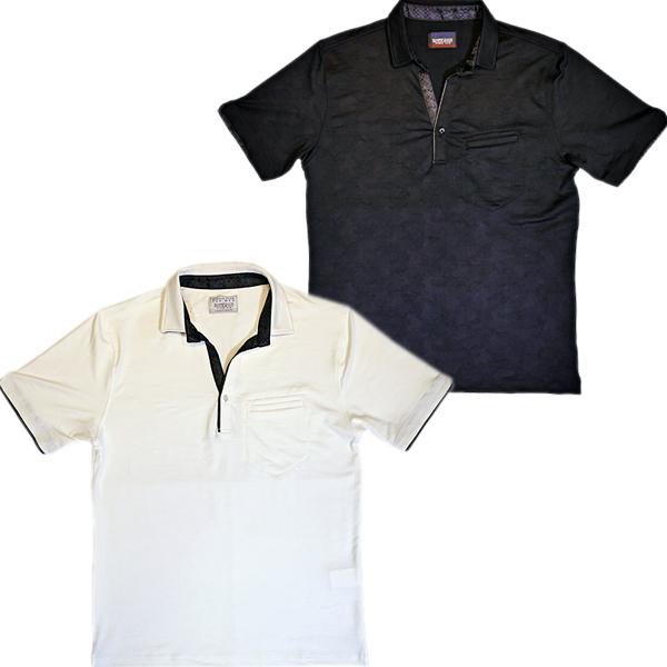 新作続 ニコルクラブフォーメン Nicole Club For Men メンズ 迷彩ジャカード半袖スキッパーポロシャツ 半袖 2264 9503 22春夏新作 通常販売価格 9790円