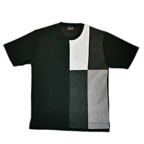 ニコルクラブフォーメン Nicole Club For Men メンズ 配色切替クルーネックカットソー 2264 9707 22春夏新作 通常販売価格 8690円 限定価格セール