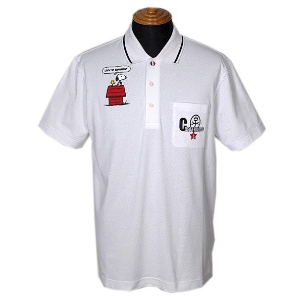 カステルバジャック Castelbajac メンズ 半袖スヌーピーコラボ胸ポケット付クールマックスポロシャツ ゴルフウェア 春夏新作 通常販売価格 900円 302 ファッションスペースyokoya 通販 Yahoo ショッピング