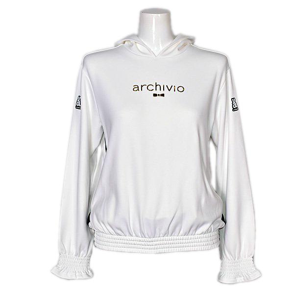 アルチビオ archivio 完売　パーカー　ホワイト ARCHIVIO×Chocomoo】フードパーカー|アルチビオ-アウトレット