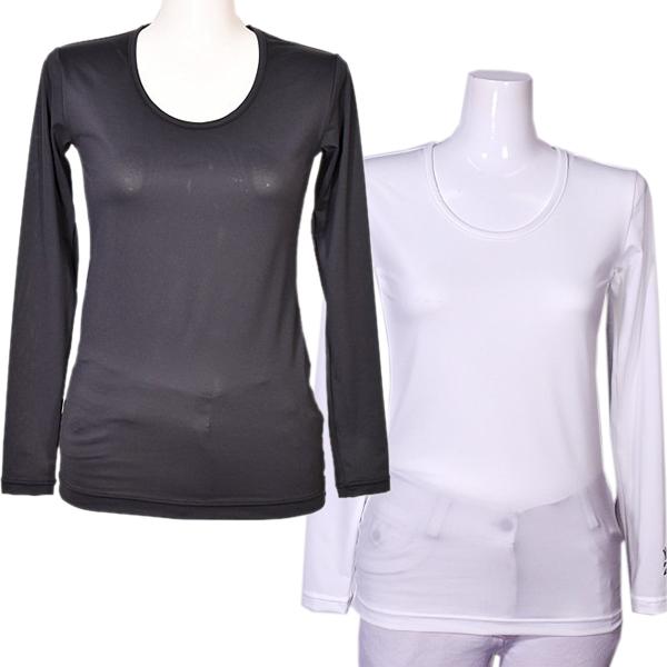 内祝い 23区ゴルフ 23区golf レディース 長袖uネックカノコシャツ インナー 無地 ゴルフウェア 21春夏新作 日本製 通常販売価格 101円 アウトレット送料無料 Www Ladislexia Net