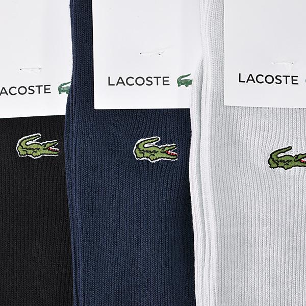 ラコステ LACOSTE メンズ 定番無地ワンポイントソックス 靴下 通常販売価格:1430円｜fashionspace-yokoya｜06