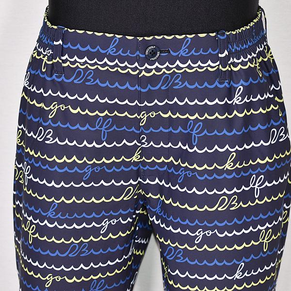 23区ゴルフ 23区GOLF メンズ ウエストゴムウェーブロゴボーダー柄ストレッチショートパンツ(BIG) ハーフパンツ ゴルフウェア 2023春夏新作 通常販売価格:24970円 23区GOLF 23区ゴルフ メンズ ハーフパンツ ゴルフウェア 股下 UVカット性