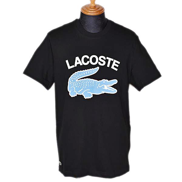 ラコステ LACOSTE メンズ ビッグロゴプリントクルーネックTシャツ 丸首 ゴルフウェア 通常販売価格:8800円