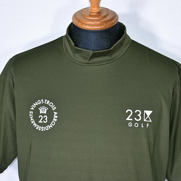 23区ゴルフ 23区GOLF メンズ 半袖ライトダンボールニットバック