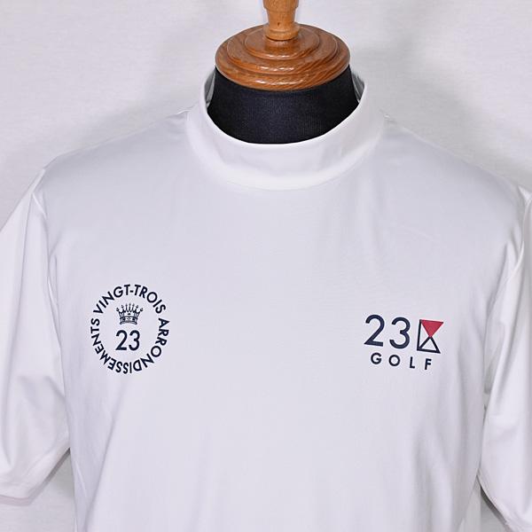 23区ゴルフ 23区GOLF メンズ 半袖ライトダンボールニットバック