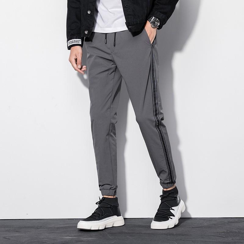 ボトムス メンズ ロングパンツ カジュアル ライン入り ズボン イージーパンツ 裾ゴム ジョグパンツ その他 高価値 Www Quartzhotel Mx