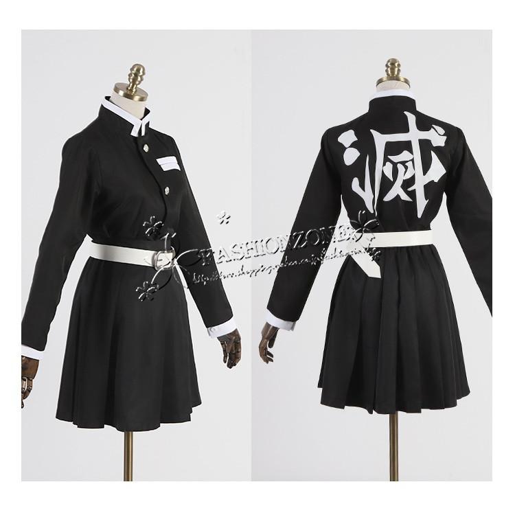 鬼滅の刃 風 栗花落カナヲ コスプレ衣装 ウィッグ 靴 刀 道具 cosplay
