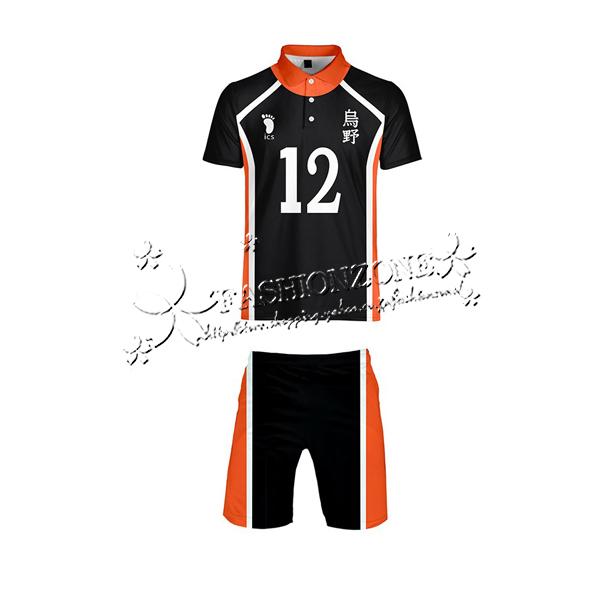 子供用 成人用 ハイキュー!! 烏野高校 コスプレ衣装 ユニフォーム