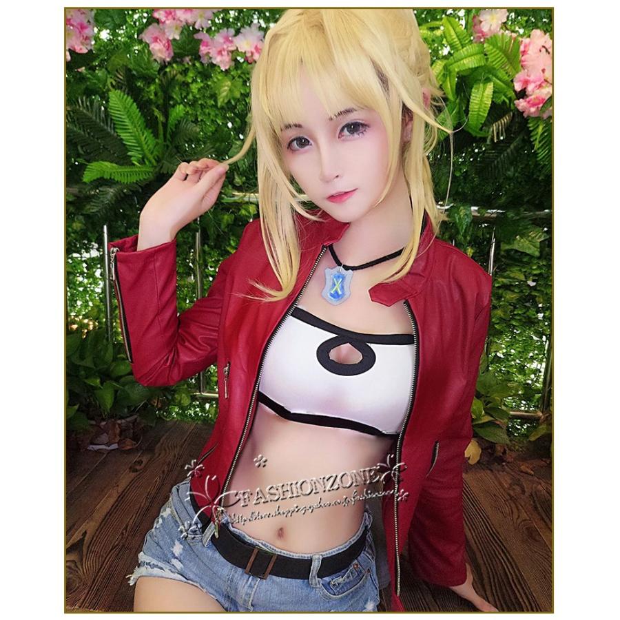超歓迎 Fate Apocrypha 風コスプレ 赤のセイバー モードレッド コスプレ 衣装 ウイッグ 靴 ネックレス 日常服 Cosplay 演出服 ハロウィンイベント 変装 仮装 キャラクター衣装 サイズ S Aduresourcecenter Com