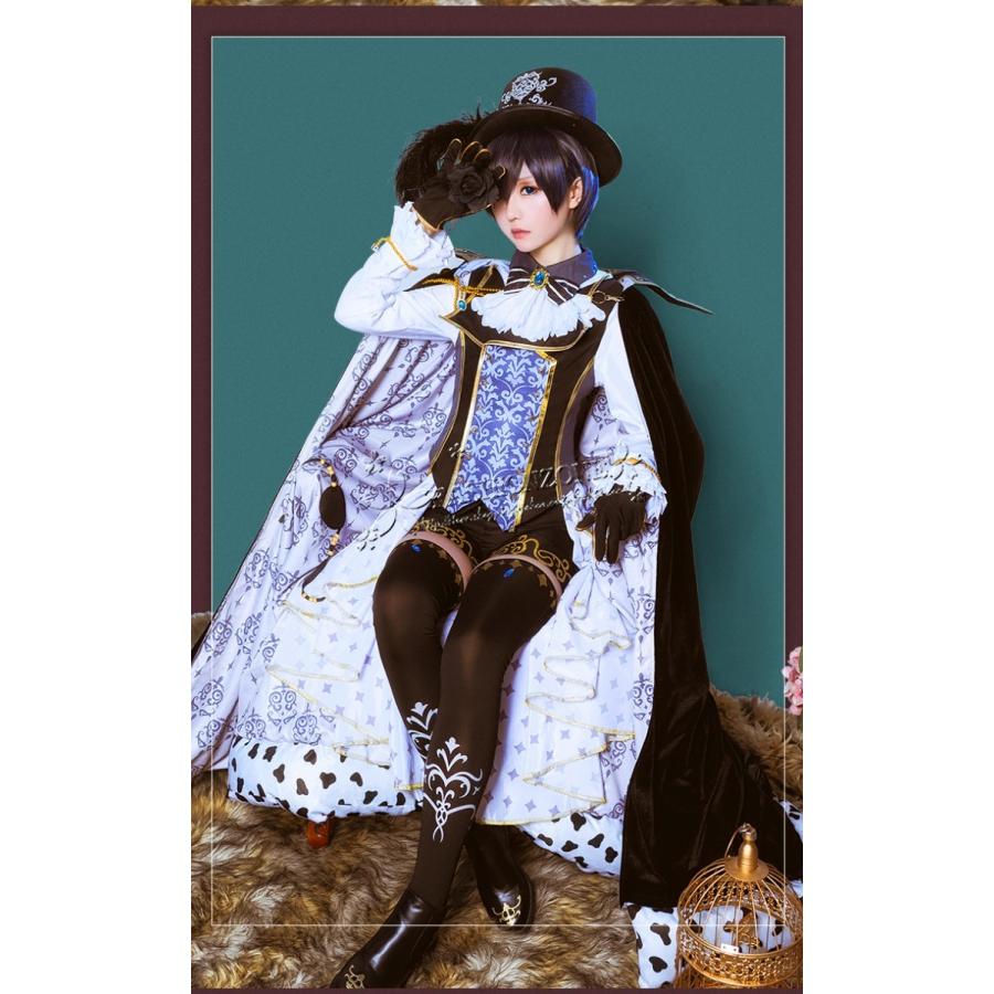 黒執事 風 シエルコスプレ 衣装 シエル太陽覚醒 夢100聯動 ファントムハイヴ 風 コスプレ衣装ウィッグ パーティー コスチューム 変装 Cos669 Fashion Zone 通販 Yahoo ショッピング