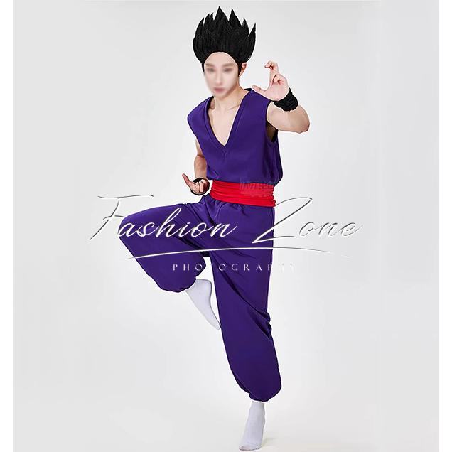 ドラゴンボール 風 スーパーサイヤ人/超サイヤ人 孫悟空 コスプレ衣装