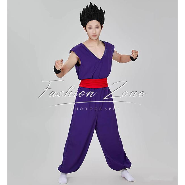 ドラゴンボール 風 スーパーサイヤ人/超サイヤ人 孫悟空 コスプレ衣装