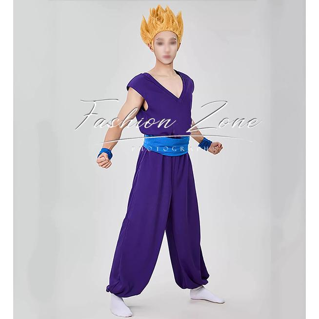 ドラゴンボール 風 スーパーサイヤ人/超サイヤ人 孫悟空 コスプレ衣装