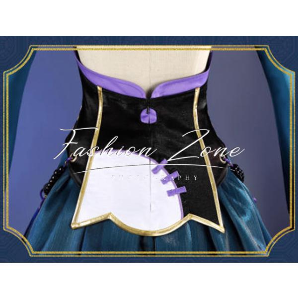 初音ミク 風 ゾンビ   コスプレ衣装 ウィッグ cosplay ハロウィン 演出服 変装の画像