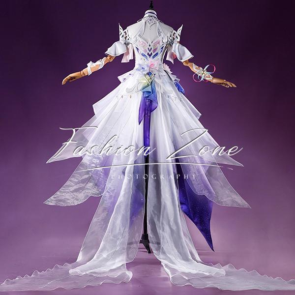 崩壊：スターレイル 風 キュレネ Cyrene コスプレ衣装 ウィッグ 靴