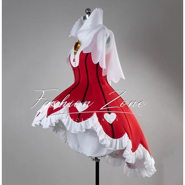 カードキャプターさくら 風 木之本 桜  薔薇の心 コスプレ衣装 ウィッグ 靴 cosplay ハロウィン 演出服 変装の画像