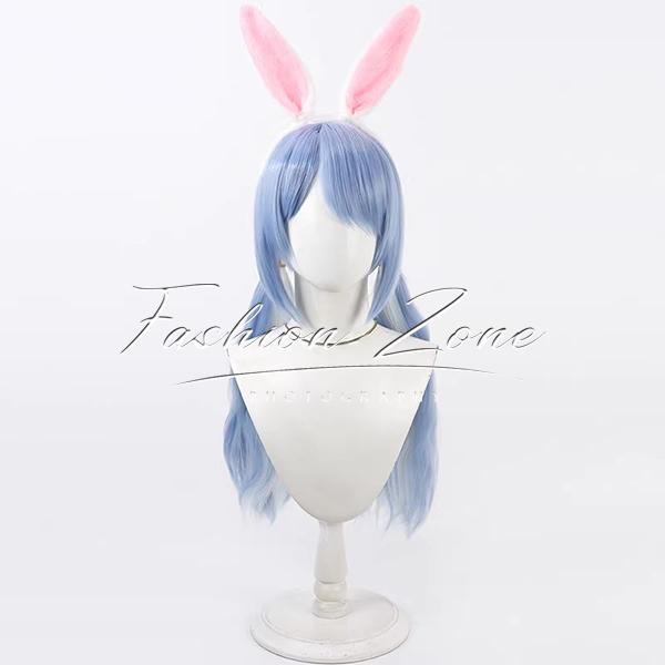 VTuber ホロライブ hololive 風 兎田ぺこら 堕天使パンク風 コスプレ衣装 ウィッグ cosplay ハロウィン 演出服 変装_16